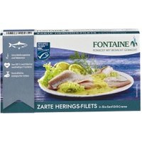 Heringsfilets in Senf-Dill-Creme Fisch Fischkonserven