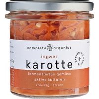 Karotten mit Ingwer aus Bayern im Glas, fermentiertes Gemüse mit aktiven Kulturen Obst, Gemüse & Eier Fermentierte Gemüsekonserven