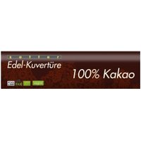 Zartbitterkuvertüre mit 100% Kakao Backwaren & -zutaten Backzutaten