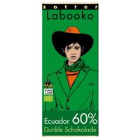 Bitterschokolade mit 60% Kakao aus Ecuador Süßigkeiten & Knabbern Zotter-Schokolade