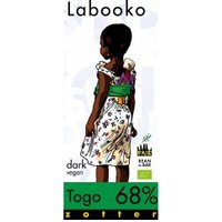 Bitterschokolade mit 68% Kakao aus Togo Süßigkeiten & Knabbern Zotter-Schokolade