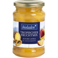 Tropischer Fruchtmix im Glas Obst, Gemüse & Eier Fruchtkonserven