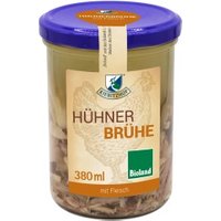 Hühnerbrühe mit Fleischeinlage Würziges & Makrobiotik Brühen & Fonds