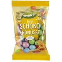 Bunte Schokoerdnüsse Süßigkeiten & Knabbern Schokofrüchte & -nüsse