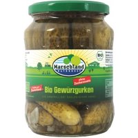 Gewürzgurken ohne Zuckerzusatz im Glas Obst, Gemüse & Eier Gemüsekonserven