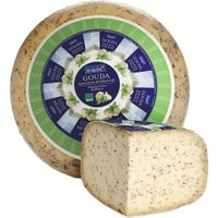 Gouda mit Basilikum & Knoblauch Kühltheke Schnittkäse