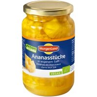 Ananasstücke im Glas Obst, Gemüse & Eier Fruchtkonserven
