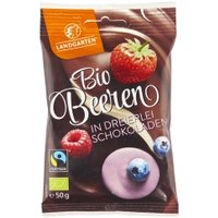 Beeren-Mix in dreierlei Schokolade Süßigkeiten & Knabbern Schokofrüchte & -nüsse