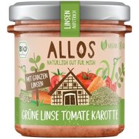 Brotaufstrich mit grünen Linsen, Tomate & Karotte Feinkost & Aufstriche Aufstriche (pikant)