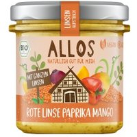 Brotaufstrich mit roten Linsen, Paprika & Mango Feinkost & Aufstriche Aufstriche (pikant)
