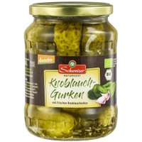 Knoblauchgurken im Glas Obst, Gemüse & Eier Gemüsekonserven