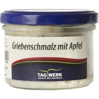 Griebenschmalz mit Äpfeln aus Bayern Wurst Frische Wurstkonserven