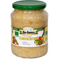Sauerkraut aus Bayern im Glas Obst, Gemüse & Eier Gemüsekonserven