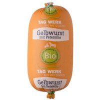 Gelbwurst mit Petersilie aus Bayern Wurst Fleischwurst