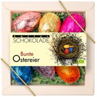 8 bunte Schokoeier Weitere Produkte Ostern
