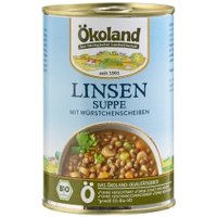 Linsensuppe mit Würstchenscheiben Fertiggerichte & Suppen Suppen
