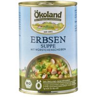 Erbsensuppe mit Würstchenscheiben Fertiggerichte & Suppen Suppen