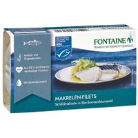 Makrelenfilets ohne Haut in Sonnenblumenöl Fisch Fischkonserven