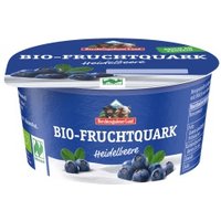 Fruchtquark mit Heidelbeere Kühltheke Milchprodukte
