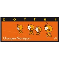 Bergmilchschokolade mit Orangengelee & Marzipan, handgeschöpft Süßigkeiten & Knabbern Zotter-Schokolade