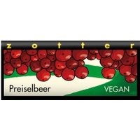 Bitterschokolade mit Preiselbeercreme, handgeschöpft Süßigkeiten & Knabbern Zotter-Schokolade