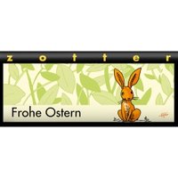 Dunkle Bergmilchschokolade Frohe Ostern mit Butterkaramell, handgeschöpft Weitere Produkte Ostern