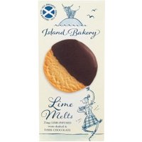 Limetten-Shortbread mit Zartbitterschokolade Süßigkeiten & Knabbern Kekse & Gebäck