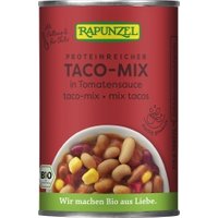 Taco-Mix in Tomatensauce in der Dose Saaten & Hülsenfrüchte Hülsenfrüchte