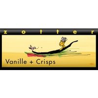 Milchschokolade mit Vanille & Mandelkrokant, handgeschöpft Süßigkeiten & Knabbern Zotter-Schokolade