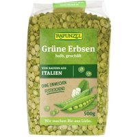 Grüne Erbsen, halb, geschält Saaten & Hülsenfrüchte Hülsenfrüchte