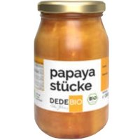 Papayastücke im Glas Obst, Gemüse & Eier Fruchtkonserven