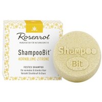 Festes Shampoo mit Kornblume & Zitrone Naturkosmetik Haarpflege