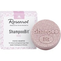 Festes Shampoo mit Rose Naturkosmetik Haarpflege