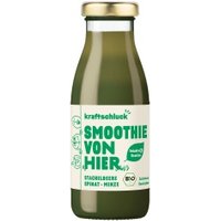 Smoothie mit Spinat, Minze & Rhabarber Getränke Smoothies