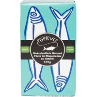 Makrelenfilets, naturell Fisch Fischkonserven