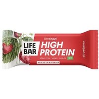 Erdbeer-Fruchtschnitte High Protein Süßigkeiten & Knabbern Fruchtschnitten