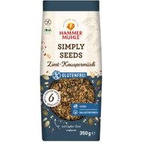 Zimt-Knusper-Müsli, glutenfrei Müsli & Getreide Müsli