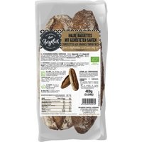 Weizen-Baguettes mit gerösteten Saaten zum Aufbacken (2 Stück) Backwaren & -zutaten Aufbackwaren