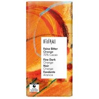 Feine Bitterschokolade mit Orange Süßigkeiten & Knabbern Schokotafeln