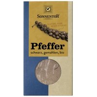 Pfeffer, schwarz, gemahlen Würziges & Makrobiotik Gewürze & Kräuter