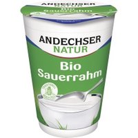 Sauerrahm Kühltheke Milchprodukte
