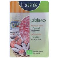 Salami Calabrese, luftgetrocknet, geschnitten Wurst Salami