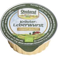 Kräuter-Leberwurst Wurst Wurstkonserven