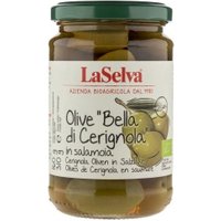 Grüne Riesenoliven Bella di Cerignola mit Stein in Lake Feinkost & Aufstriche Antipasti