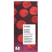 Edelbitterschokolade mit Cranberries Süßigkeiten & Knabbern Schokotafeln