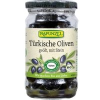 Schwarze Oliven mit Stein, geölt Feinkost & Aufstriche Antipasti