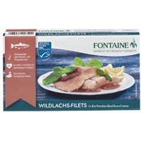 Wildlachsfilets in Tomaten-Basilikum-Creme Fisch Fischkonserven