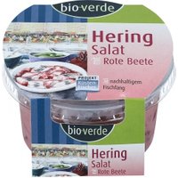 Heringssalat in Rote-Bete-Sauce Fisch Fischsalate