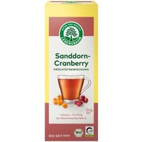 Sanddorn-Cranberry-Tee im Beutel Kaffee, Tee & Kakao Früchtetee im Beutel