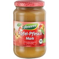 Apfel-Pfirsich-Mark, ungesüßt Obst, Gemüse & Eier Fruchtmus & -mark
